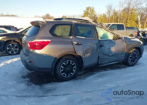 2019 Nissan Pathfinder Sl z USA, uszkodzony, nr VIN 5N1DR2MM7KC651364